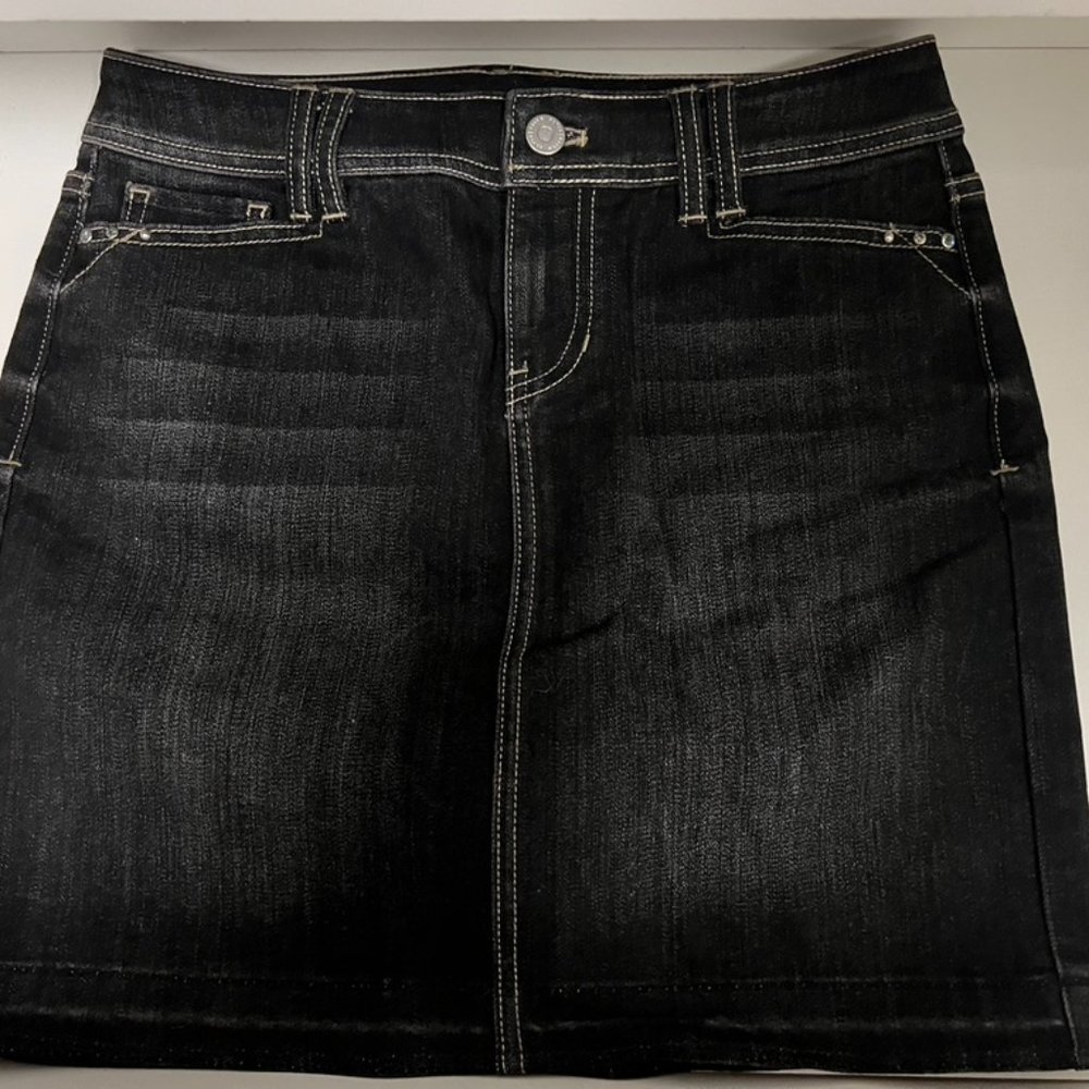 Denim Mini Skirt